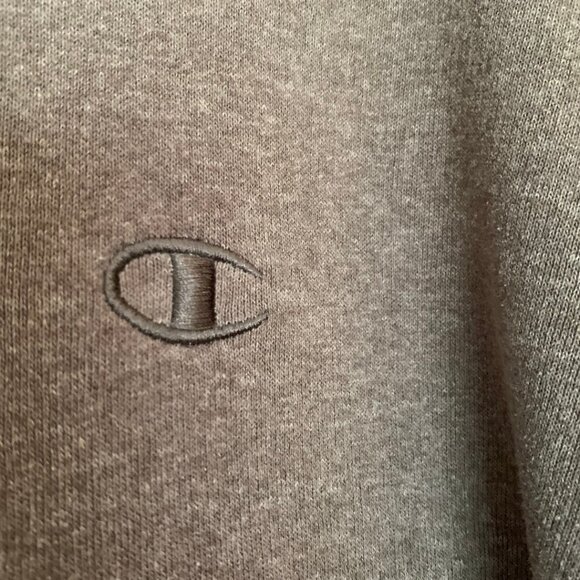 Champion Sweatshirt Grey Long Sleeve Men's XXL - Picture 4 of 8